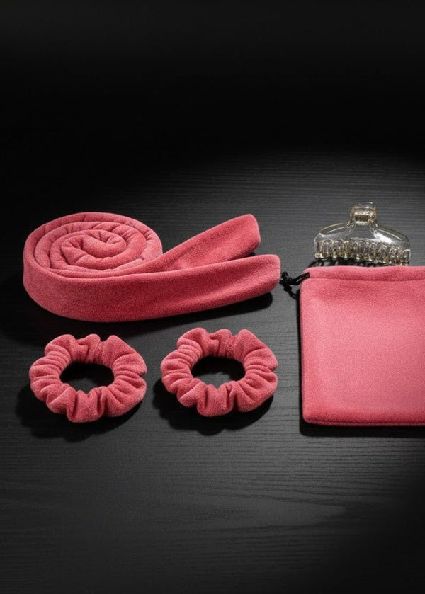 Bandeau Boucles Sans Chaleur en Velours – Coiffure Protectrice Salem - soin capillaire naturel Salem Cosmétiques