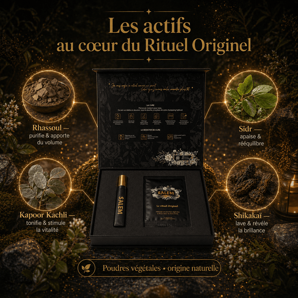 Le coffret Rituel Originel - soin capillaire naturel Salem Cosmétiques