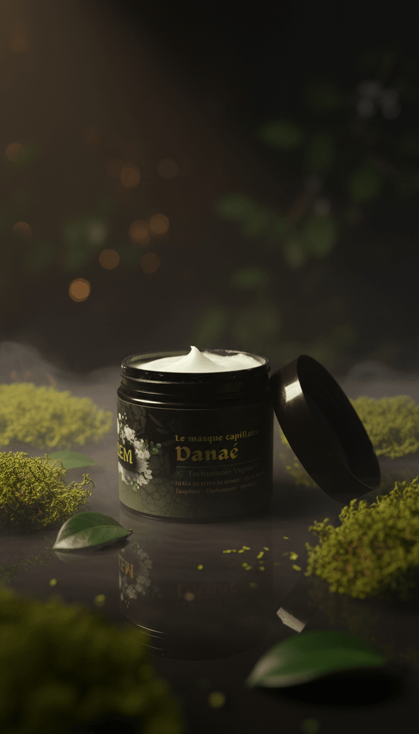 Masque Danaé Salem – soin capillaire 3-en-1 pour nourrir, démêler et sublimer la fibre capillaire.