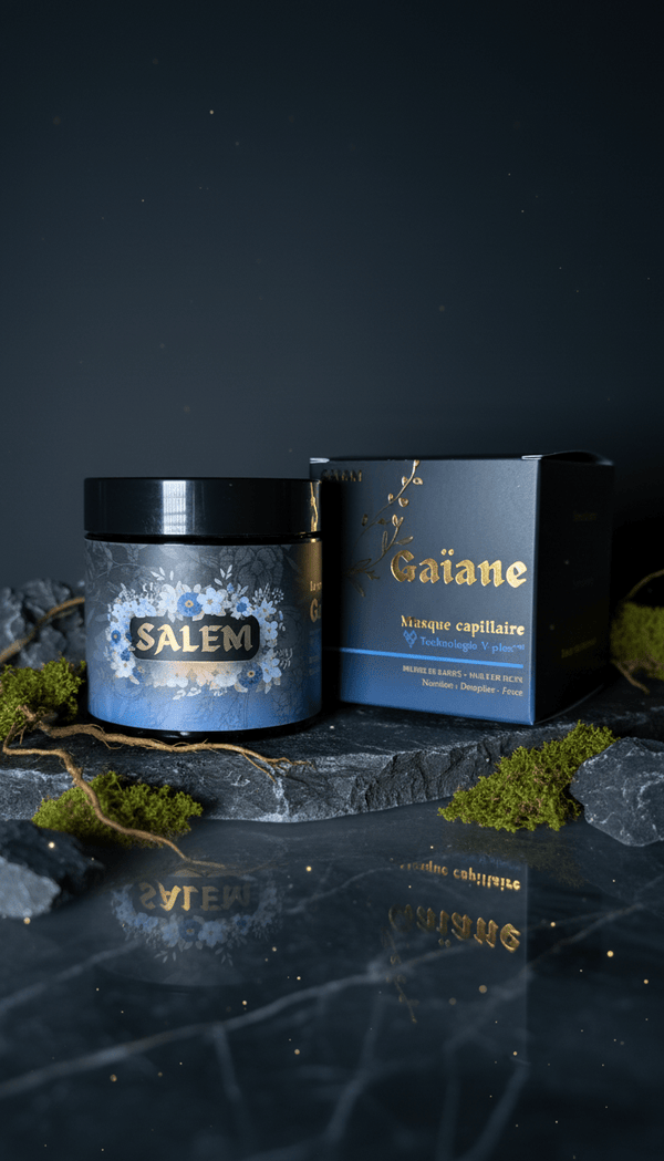 Masque Gaïane – soin cheveux bouclés naturels Salem