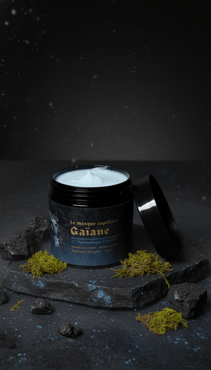 Masque cheveux bouclés naturels Gaïane Salem – soin capillaire ultra-nourrissant pour cheveux texturés.
