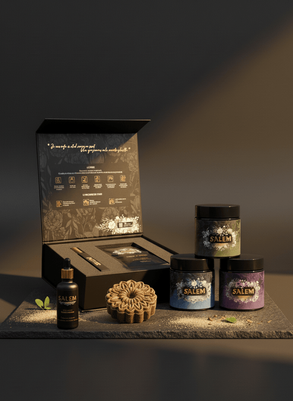 Coffret soins cheveux naturels – Rituel complet Salem