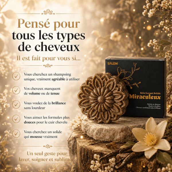 Le soin lavant miraculeux - soin capillaire naturel Salem Cosmétiques