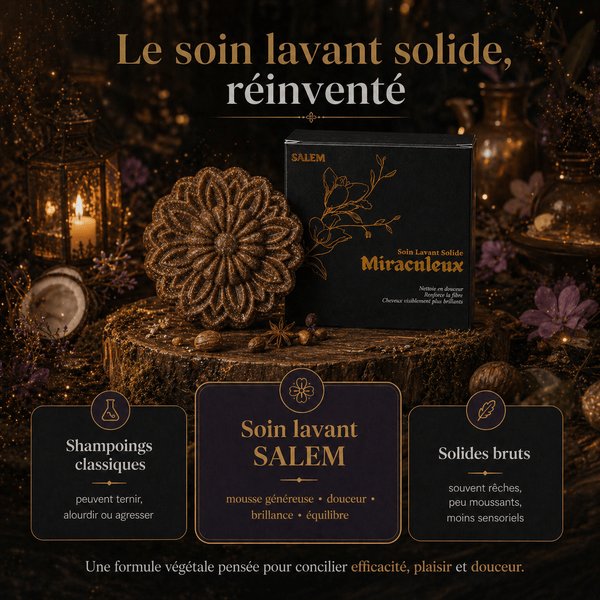 Le soin lavant miraculeux - soin capillaire naturel Salem Cosmétiques