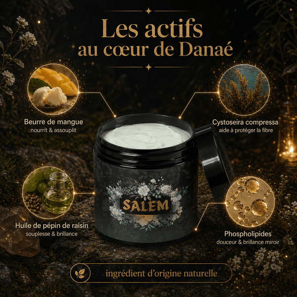 Masque Danaé – Salem - soin capillaire naturel Salem Cosmétiques