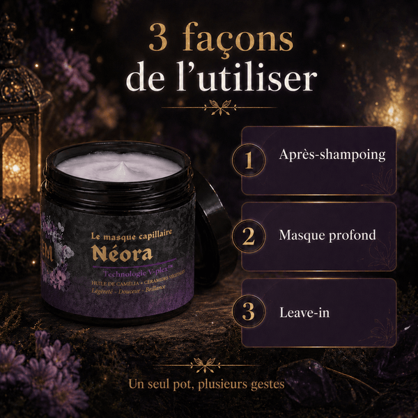 Masque Néora – Salem - soin capillaire naturel Salem Cosmétiques