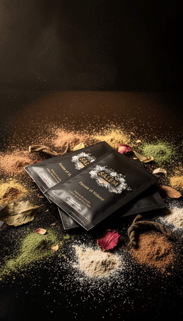 Sachet Rituel Originel Salem – dose test de soin capillaire végétal pour découvrir le rituel complet.