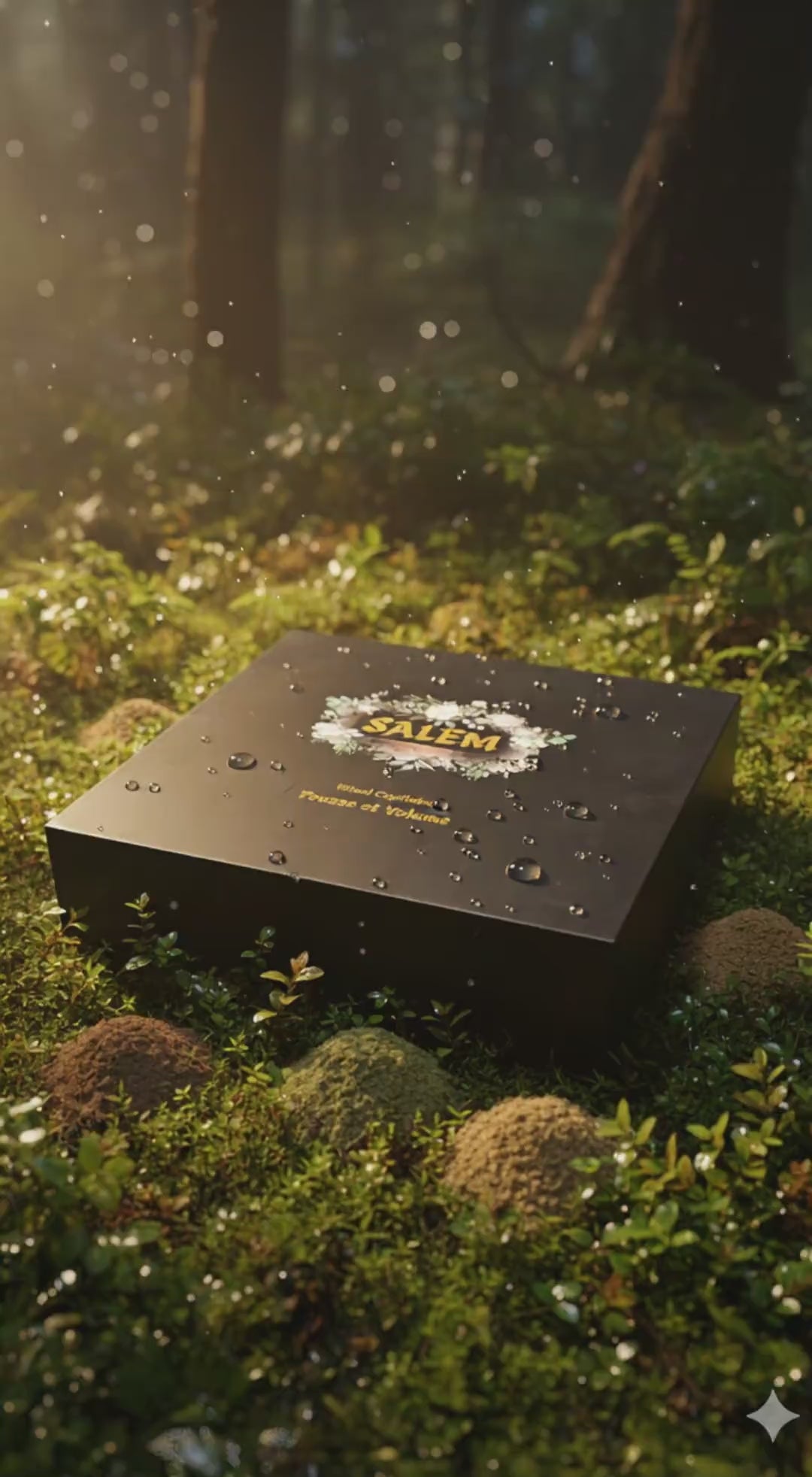 Vidéo Salem Cosmétiques – présentation des soins capillaires naturels : masques, shampoing solide, huile, cure en poudres et accessoires rituels